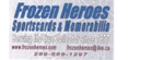 FROZEN HEROES SPORTSCARDS & MEMORABILIA