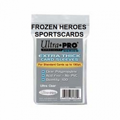 ULTRA PRO CARD SLEEVES EXTRA THICK 100 PER PKG