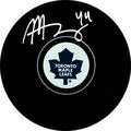 Morgan Rielly Autographed Toronto Maple Leafs Puck